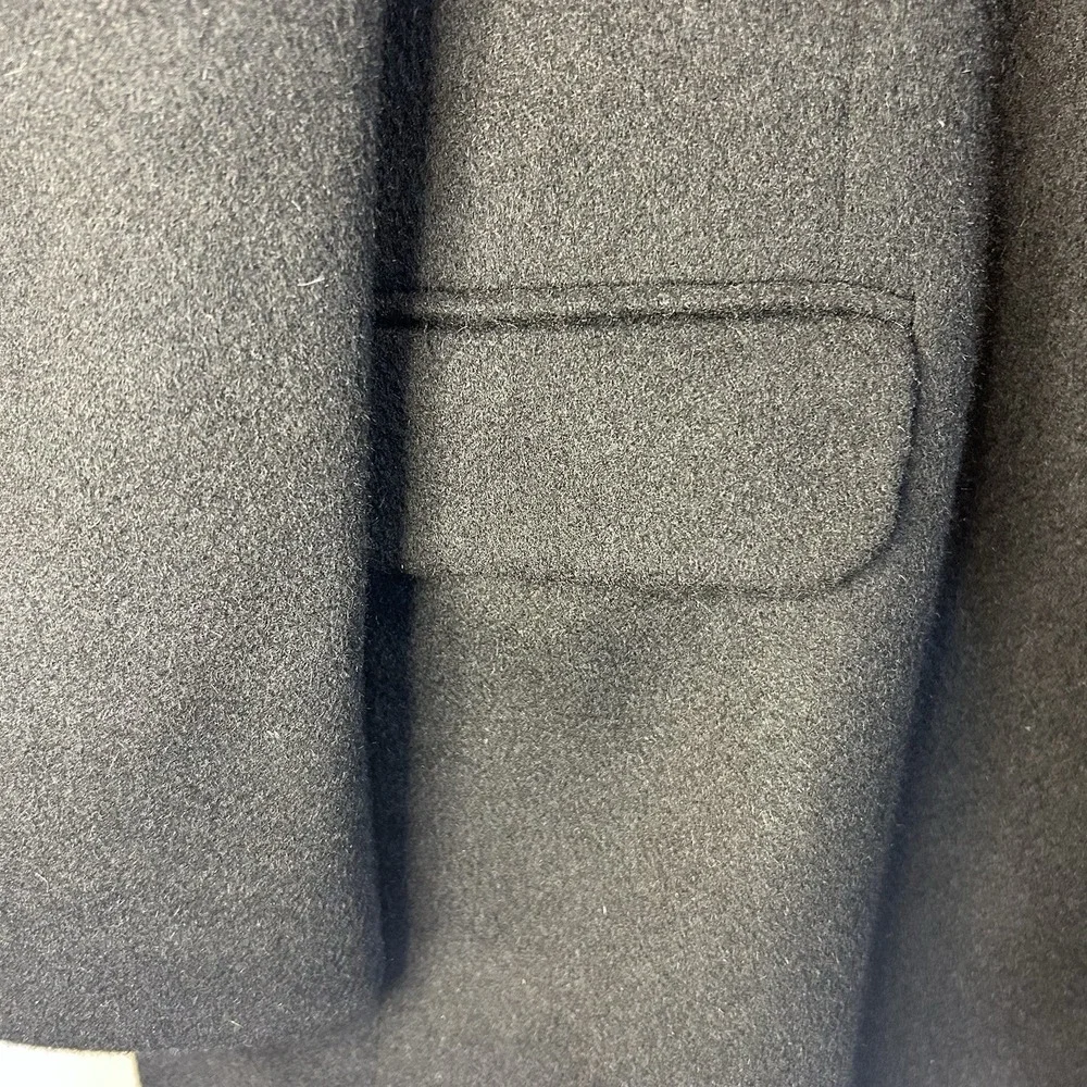 Hunt Valley 100% Camel Hair Blazer coat jacket Men 42R Classic Fit Navy Blue EUC